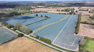 Aerial View - Kirkby Lane Entrance - click for photo gallery